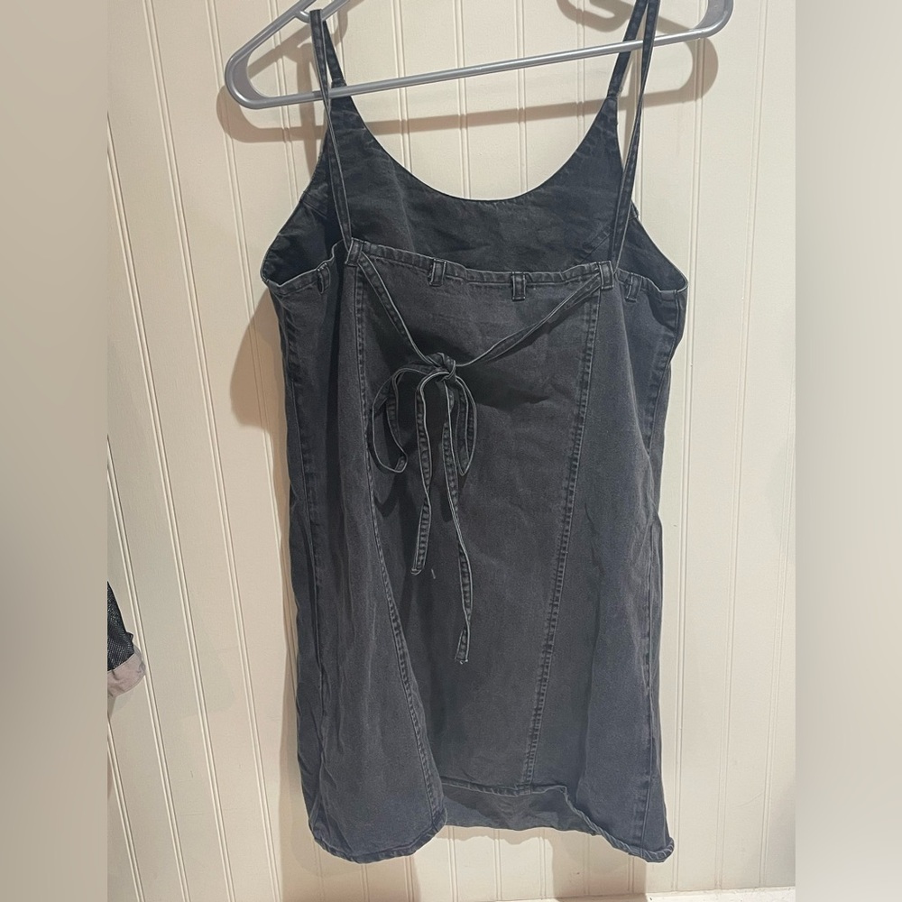 ASOS Black Denim Dress